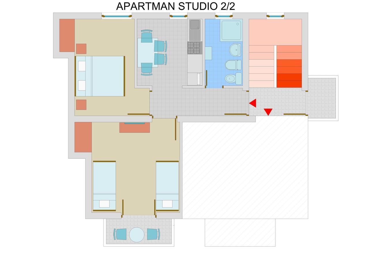 Apartments J&R Babara Biograd Na Moru Exterior foto
